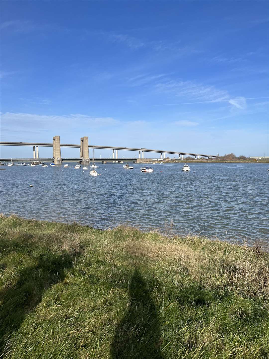 One of the most recent journeys was from their home to the Kingsferry Bridge. Picture: Nicole Baxter