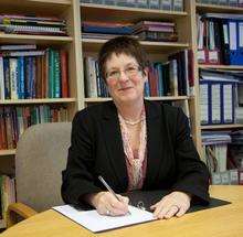 The University of Kent vice-chancellor, Julia Goodfellow