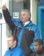 THUMBS UP: Ternent was pleased with the Gills' performance against Pompey. Picture: GRANT FALVEY