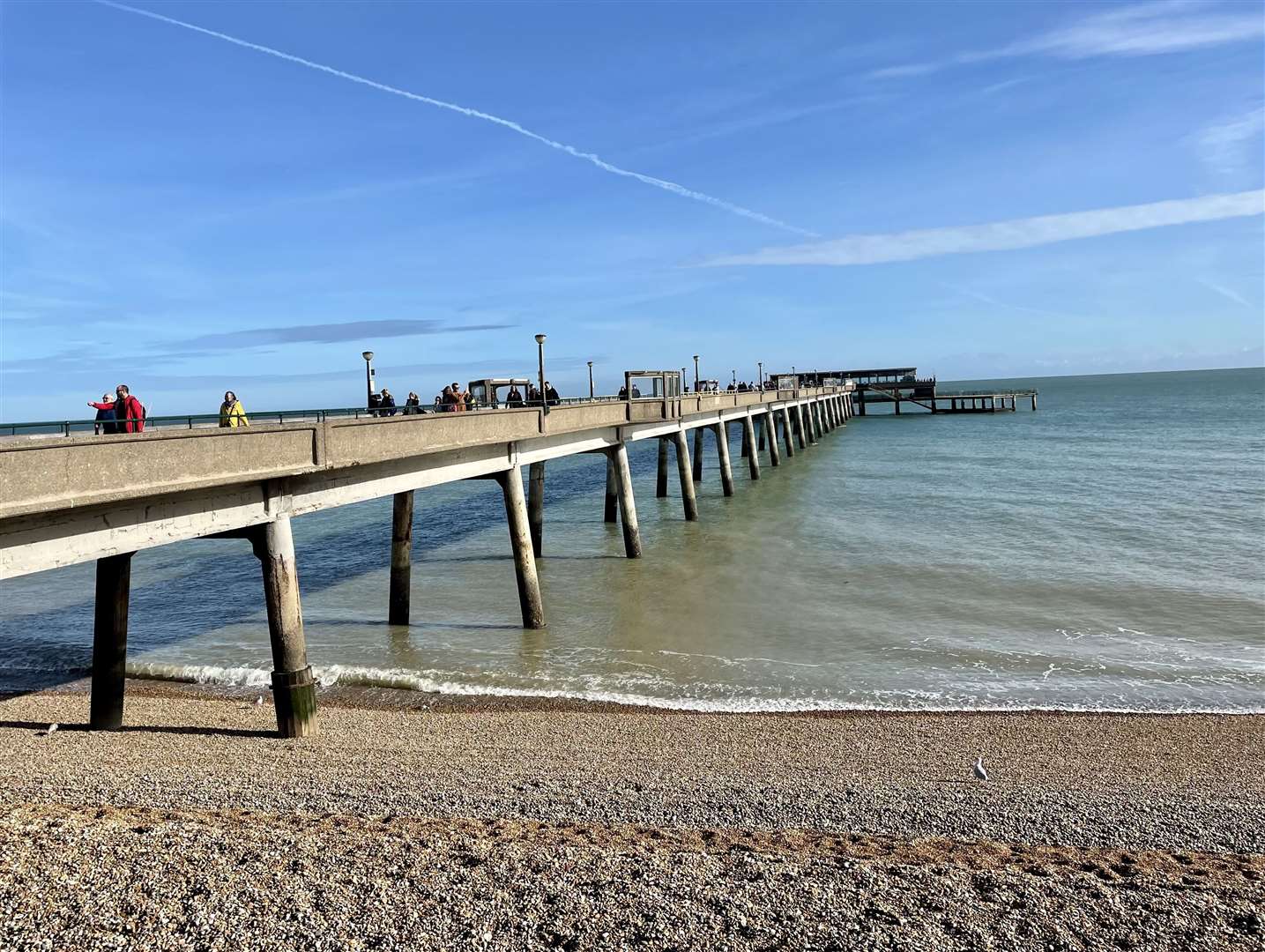 The Waterfront Hotel has great views over Deal Pier, which sits directly in front of the hotel
