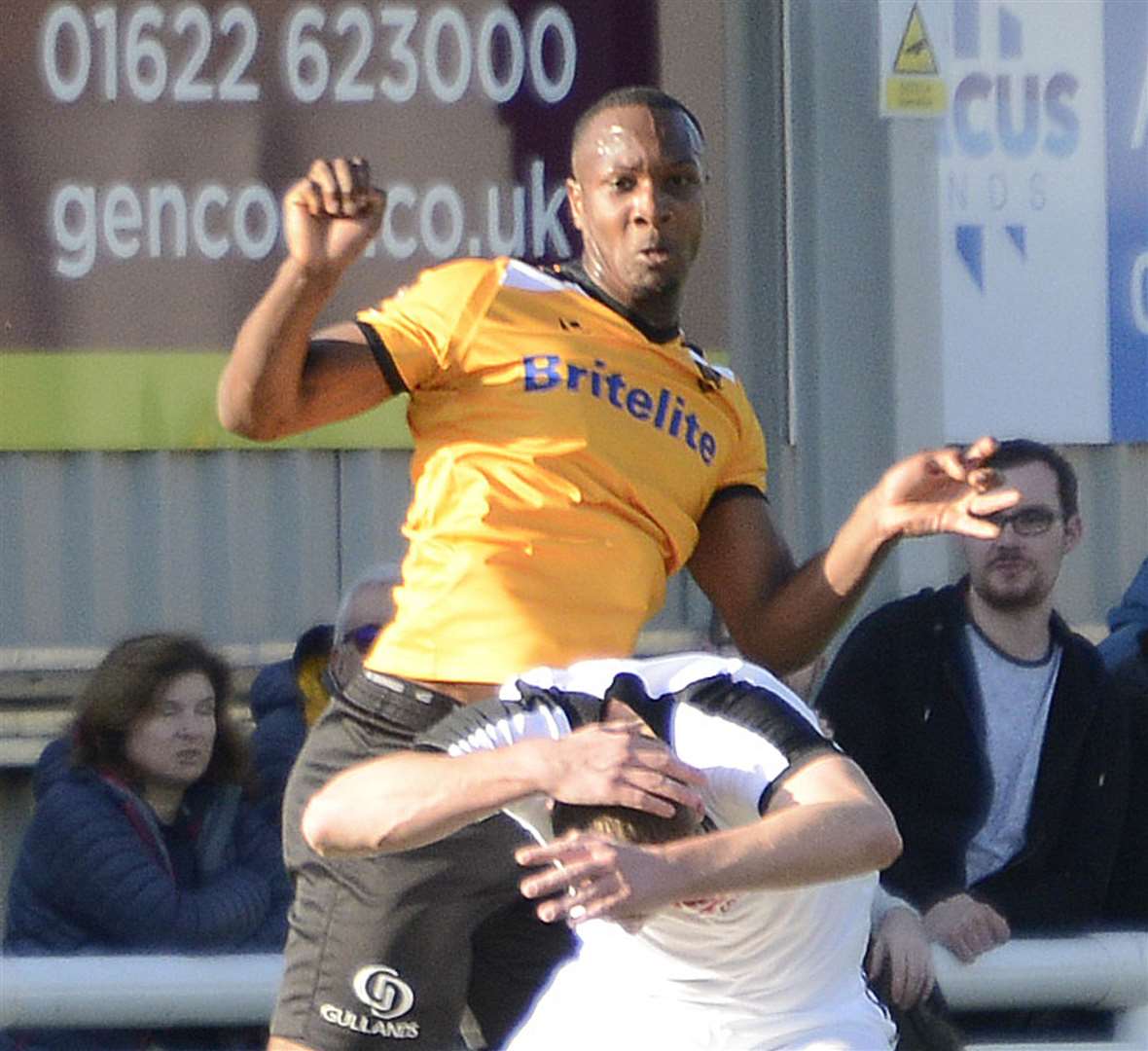 Maidstone right-back Gavin Hoyte Picture: Paul Amos
