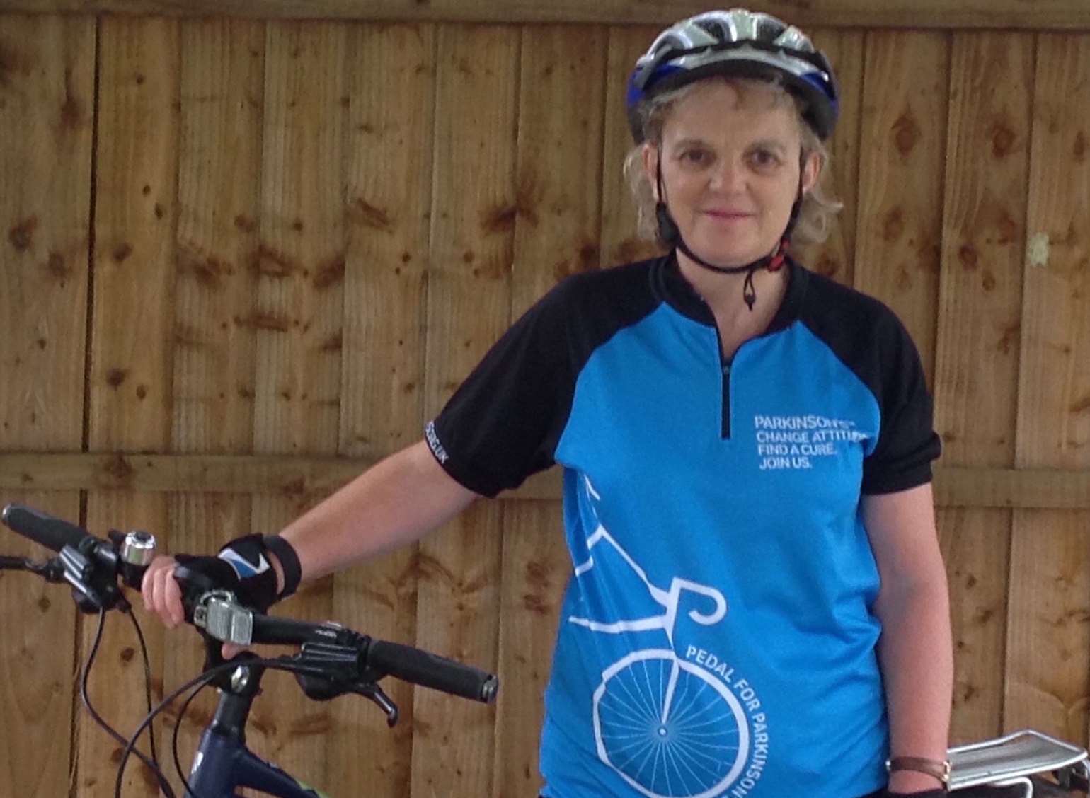 Wendy Ralston is raising money for Parkinson's UK in memory of her dad