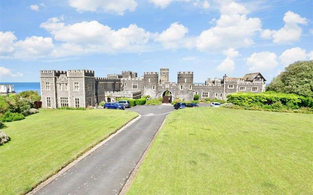 A two-bedroom apartment inside Kingsgate Castle, near Broadstairs, is up for sale. Picture: Fine and Country