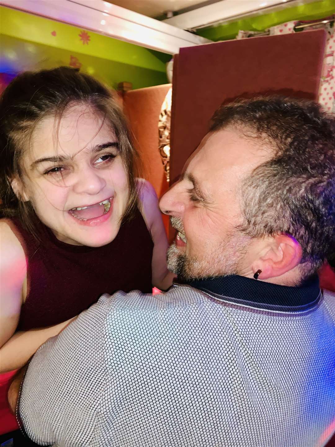 Brett Martin would just like to be able to hug his daughter Charlotte again this Christmas