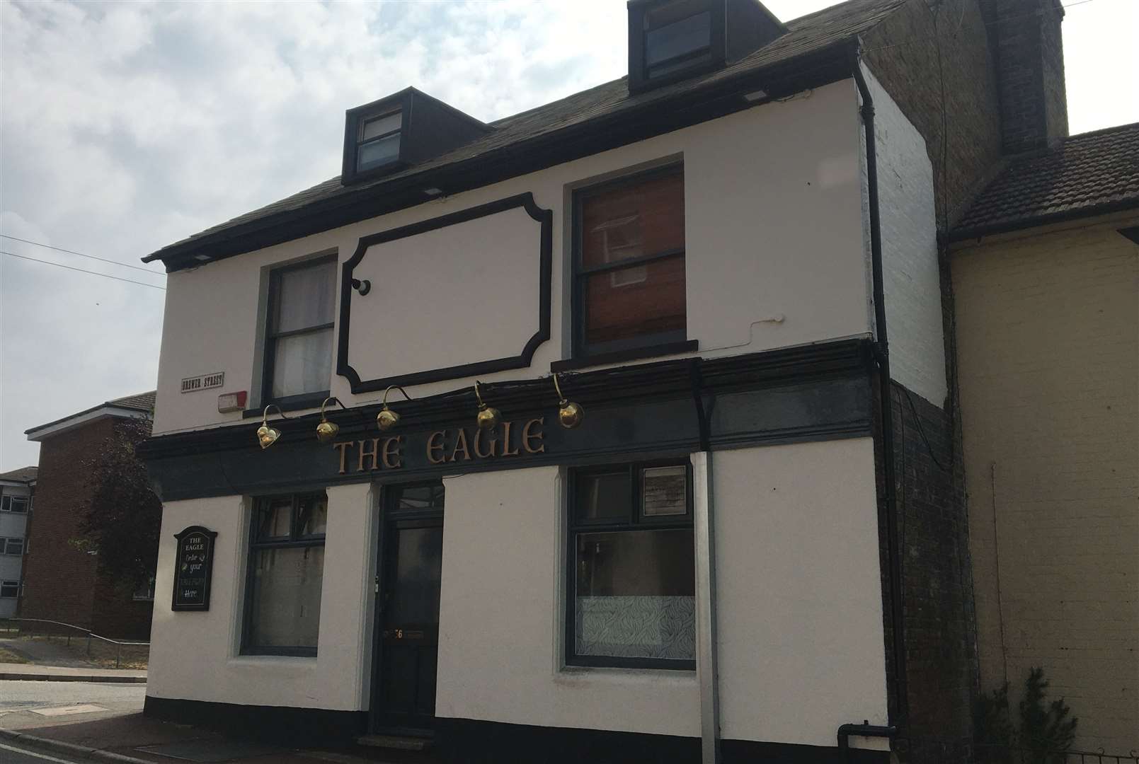 The Eagle pub has had a revamp inside and out