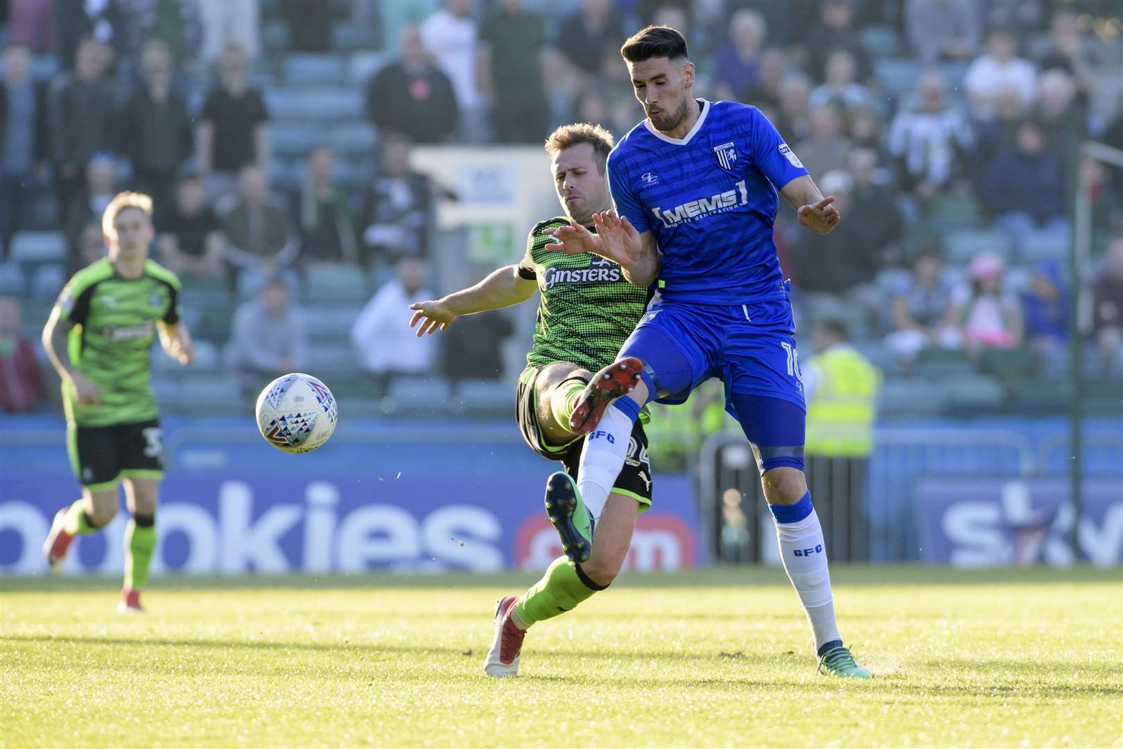 Gillingham striker Conor Wilkinson Picture: Andy Payton