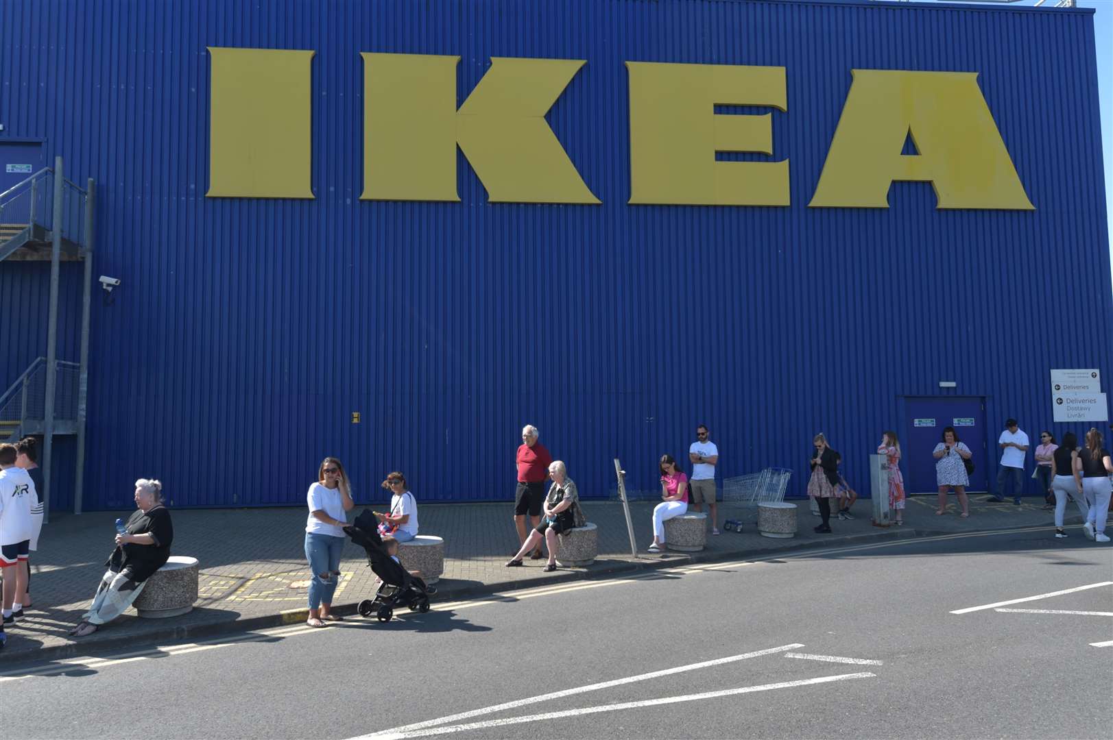 The Ikea store reopened as part of a wider easing of lockdown restrictions in England (Nick Ansell/PA)