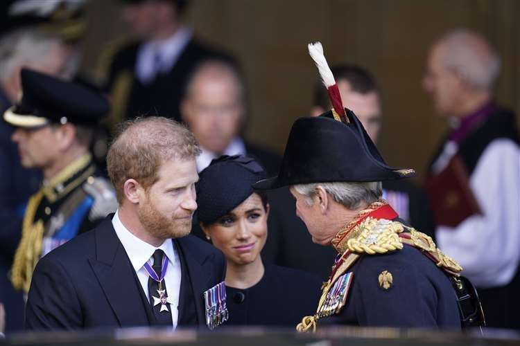 Harry at the Queen's funeral. Picture: PA News (59895970)