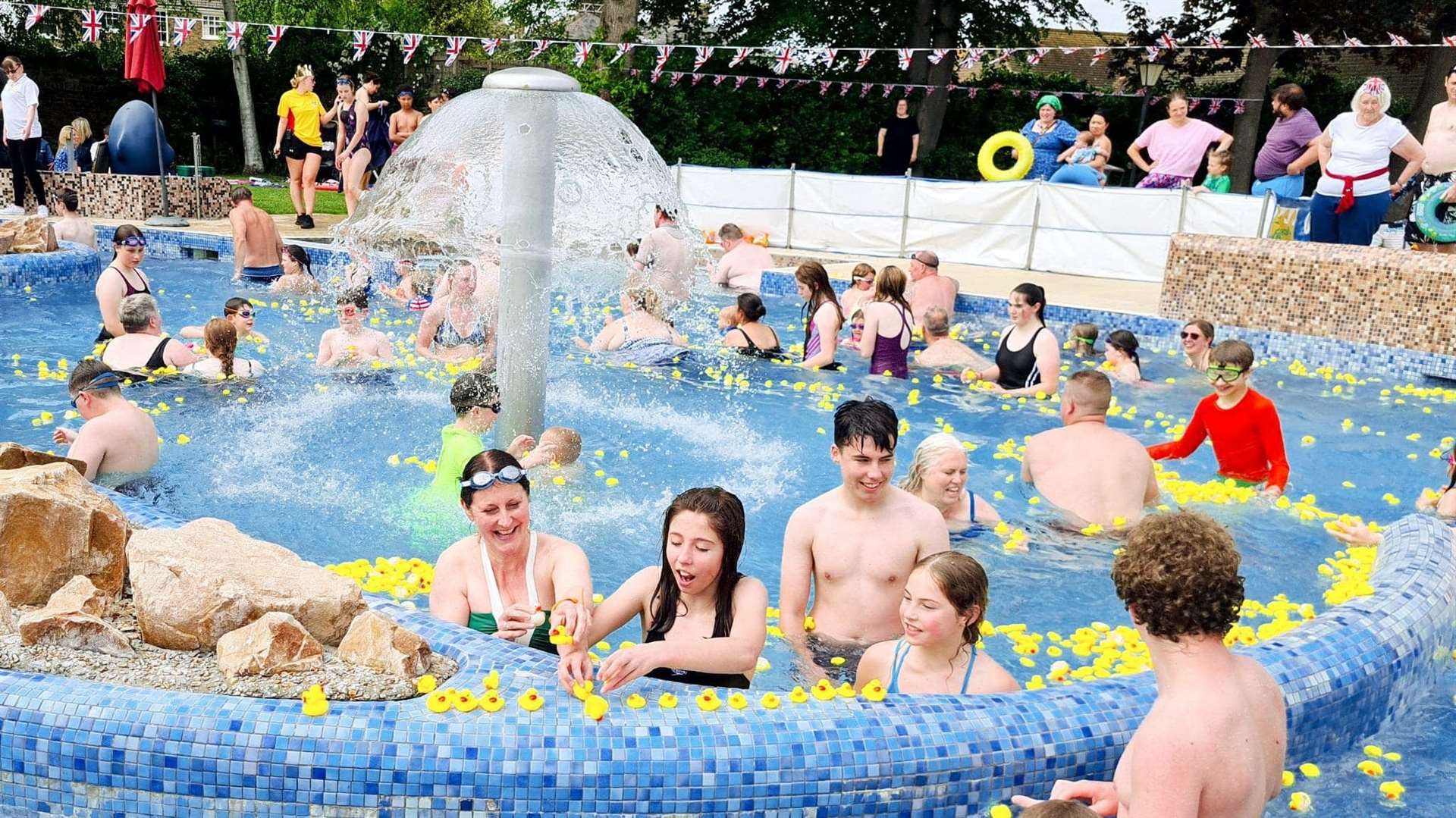 Faversham Pools is the town's most popular attraction, but may be forced to raise prices if council plans go ahead. Photo: Faversham Pools