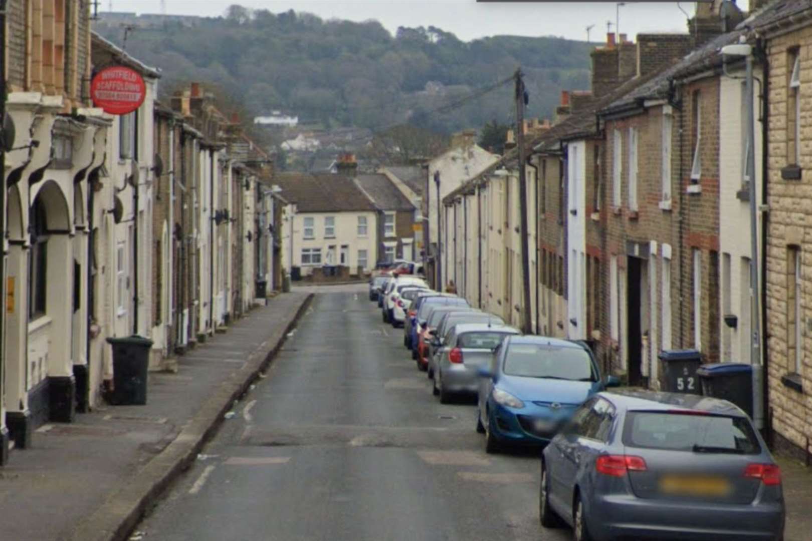 Police were called to a disturbance in Tower Hamlets Street in Dover. Picture: Google