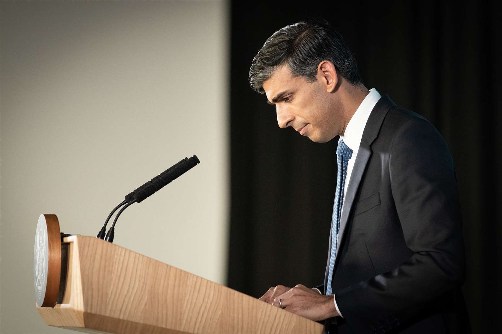 Prime Minister Rishi Sunak set out his vision for the country (Stefan Rousseau/PA)