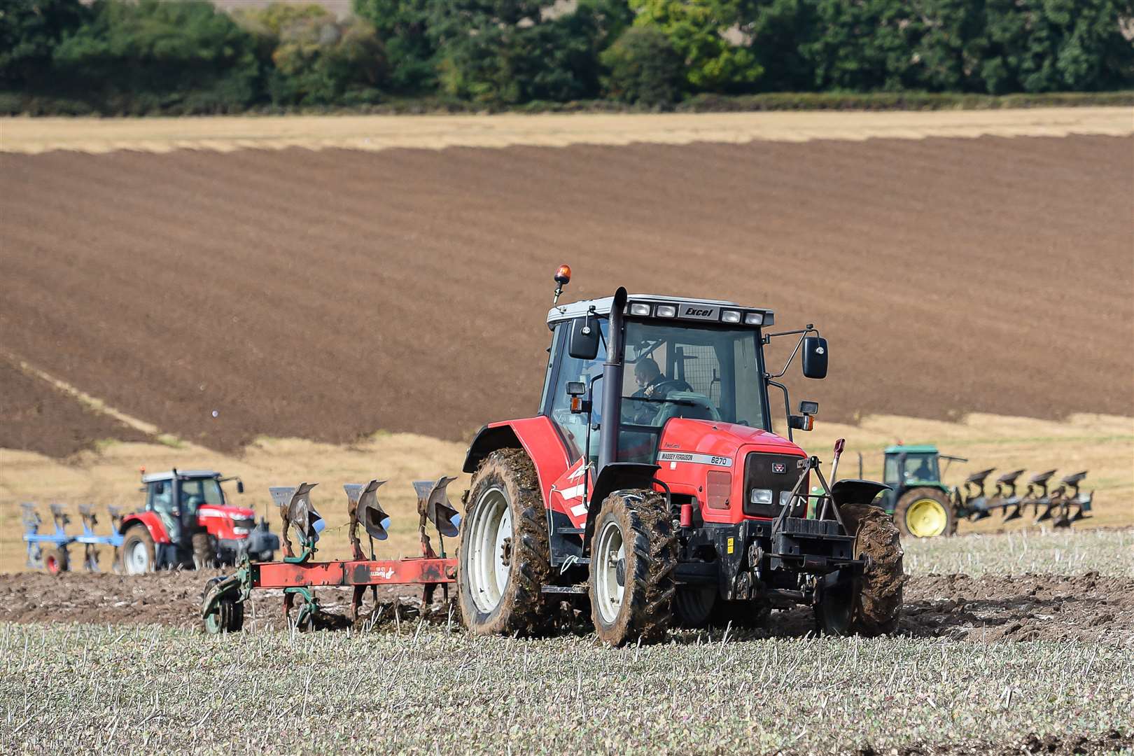 Both machinery and horses are used in the ploughing match, as shown in the 75th one in 2019. Picture: Alan Langley