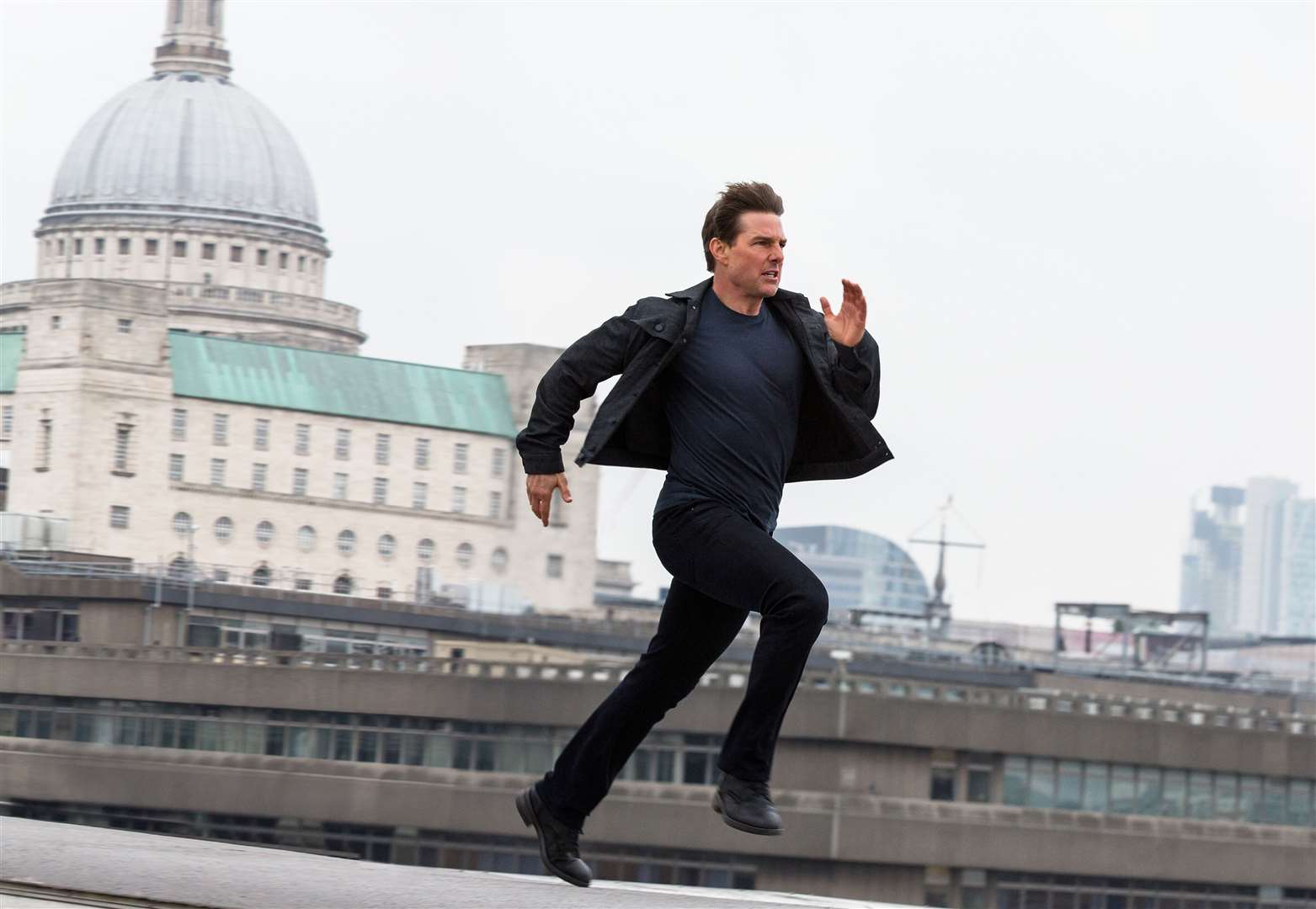 Tom Cruise was recently in Chatham filming the latest instalment of the Mission Impossible movies. Picture: Paramount Pictures/Skydance