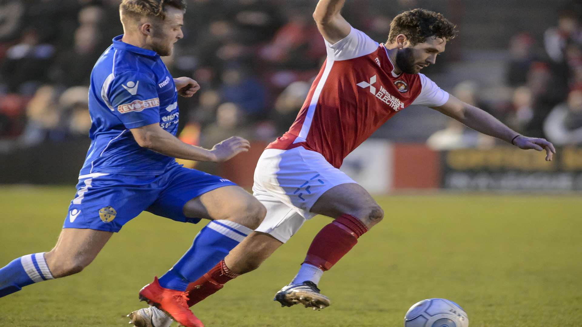 Dean Rance insists Ebbsfleet won't take their foot off the gas Picture: Andy Payton