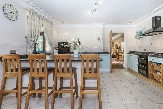 The kitchen area. Picture: Zoopla / Harpers and Co