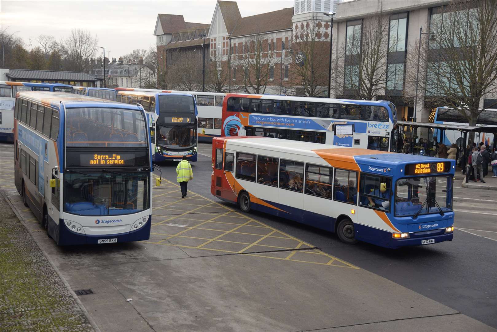 Another starting point is Canterbury Bus Station. Picture: Chris Davey