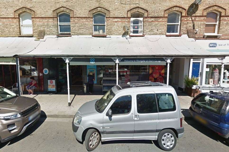 The Co-op at Westgate-on-Sea was targeted by burglars overnight. Picture: Google (15772865)