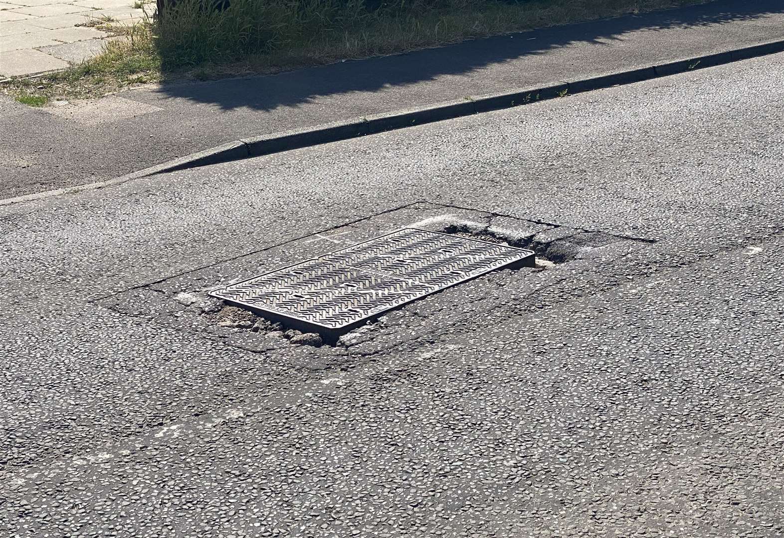 Lorries going over the manhole are causing houses to shake in Willington Street