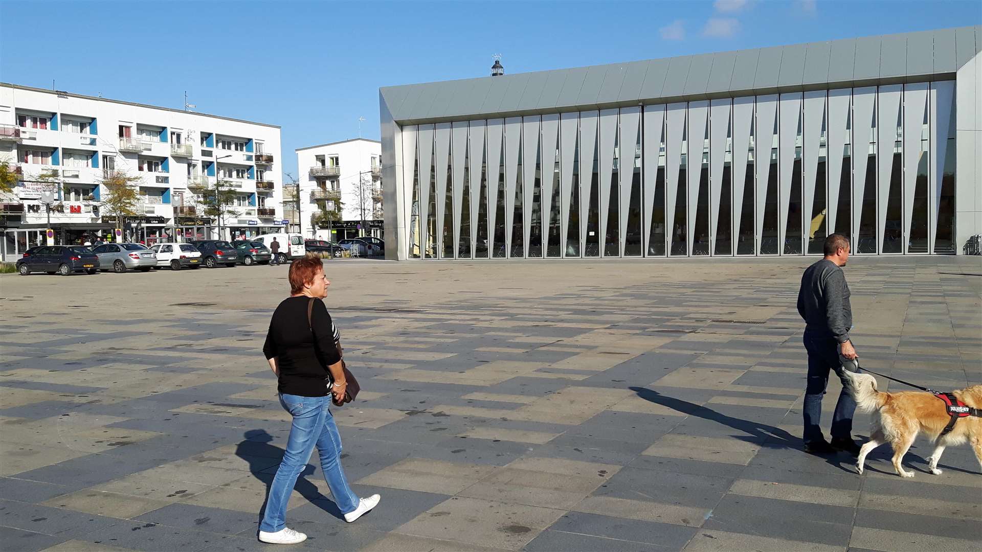 Place D'Armes, Calais. This picture was taken in October but the city was still found to be spotless last weekend.