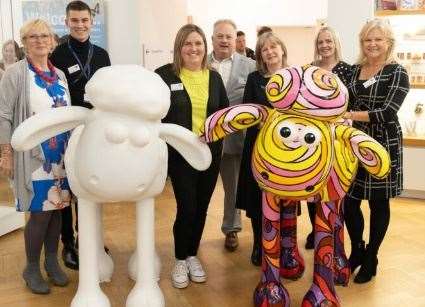 Shaun the Sheep will be appearing around the County Town in July and August
