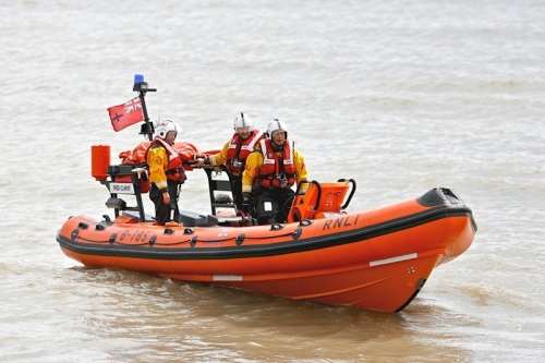 Littlestone lifeboat was called to the women. Stock image: RNLI