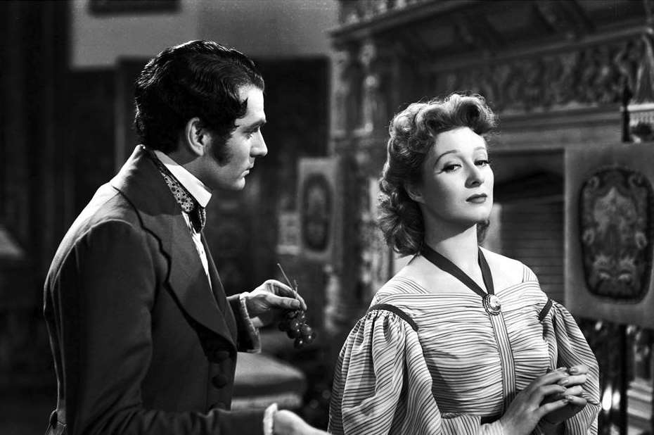 Greer Garson and Laurence Olivier in the 1940 film adaptation of Pride and Prejudice