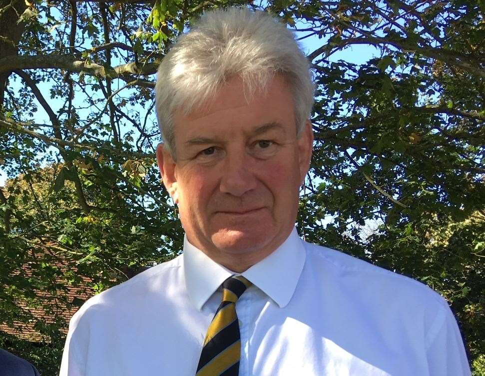 Canterbury Rugby Club chairman Giles Hilton