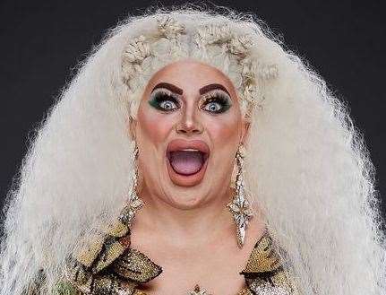 Baga Chipz, from RuPaul's Drag Race, will also take to the stage during Canterbury Pride