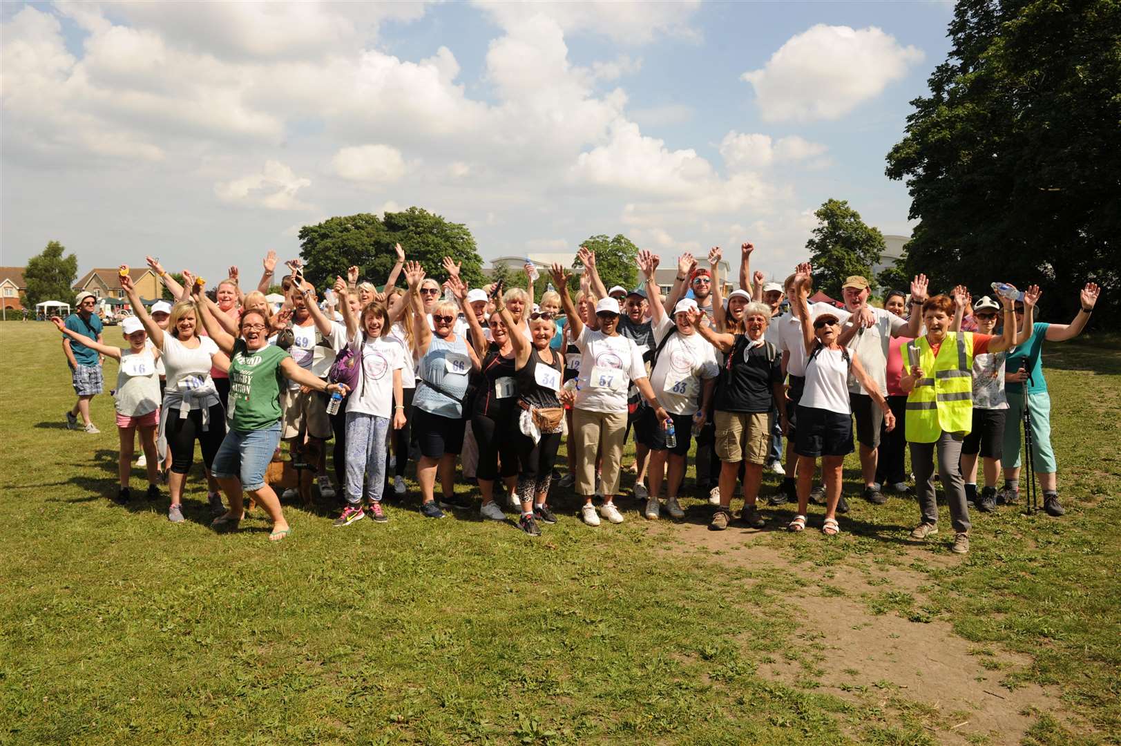 Fundraisers at last year's Stride4Life charity fun day. Picture: Steve Crispe