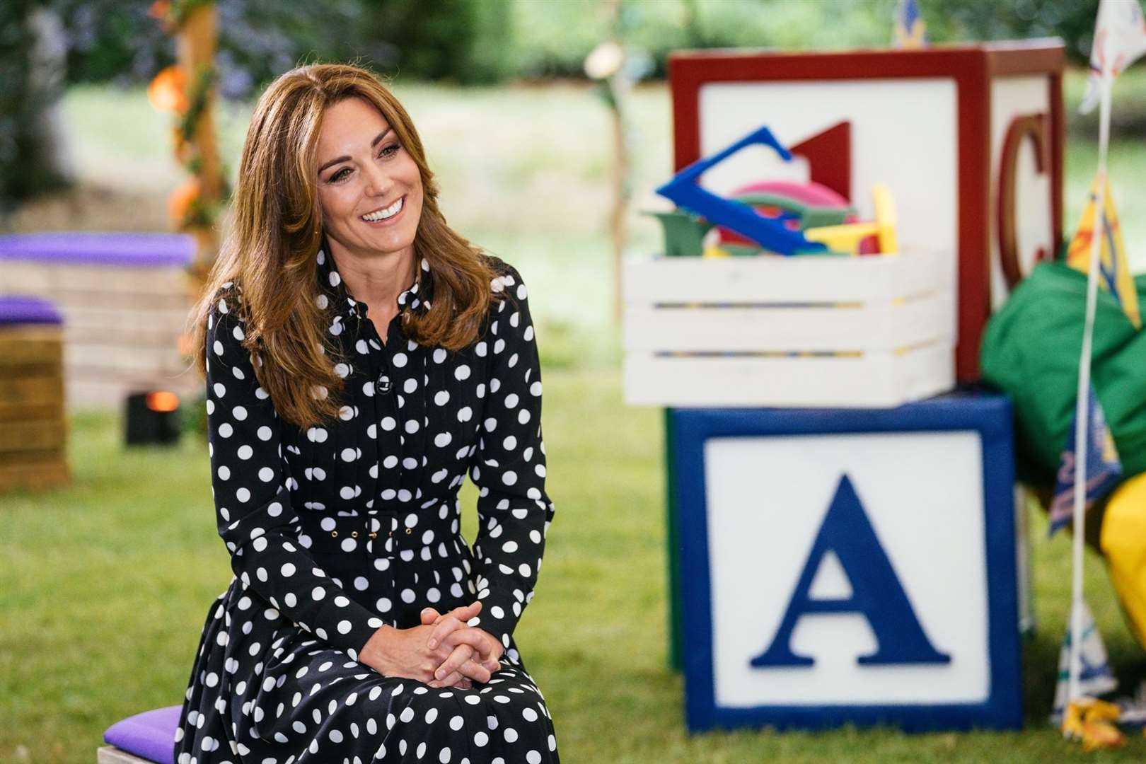 The Tiny Happy People project was launched with support from Duchess of Cambridge Kate Middleton