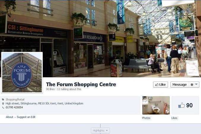 A fake Facebook page set up under the name of The Forum