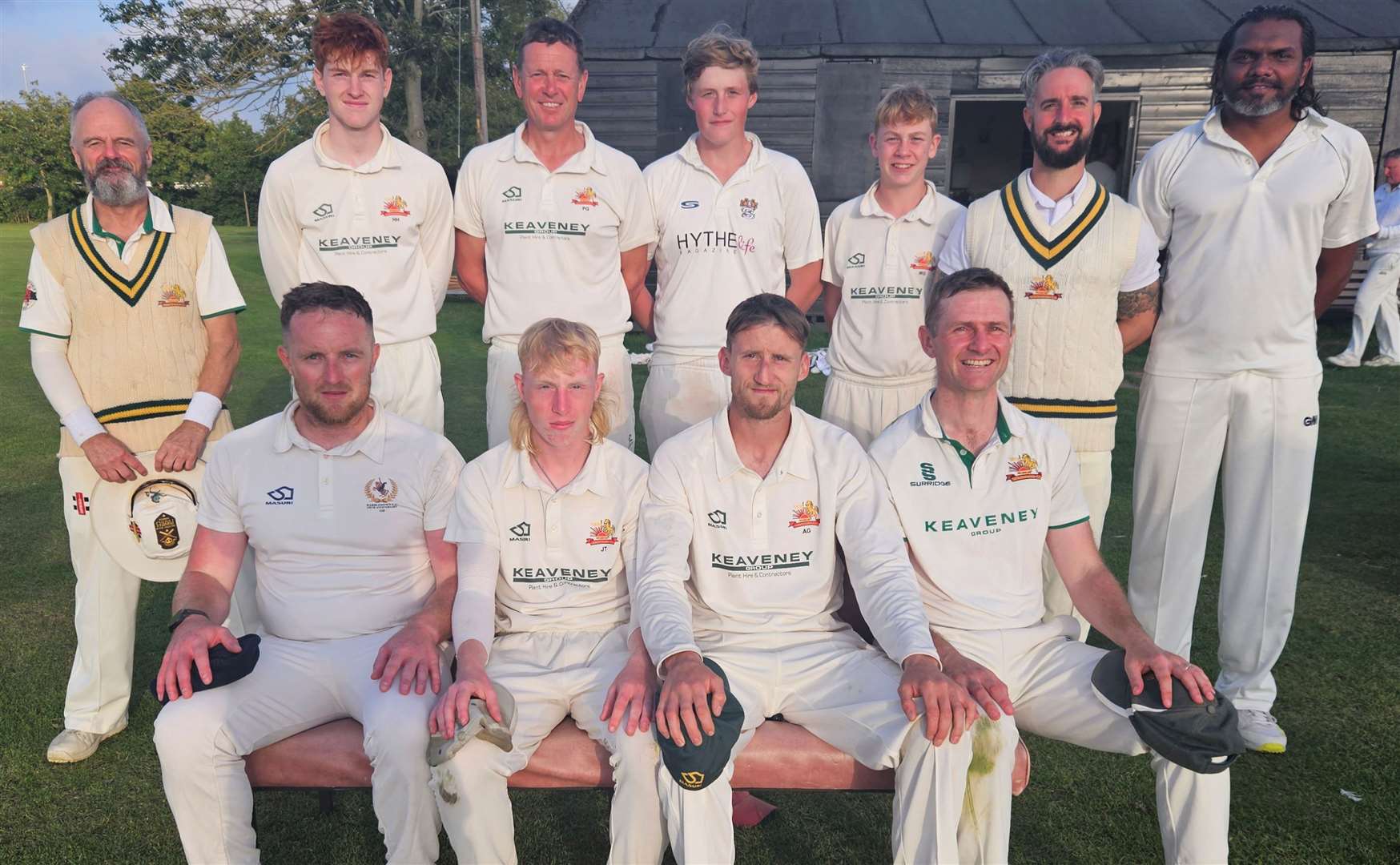 Kent League Division 11 Shepherd winners - Whitstable CC 3rds