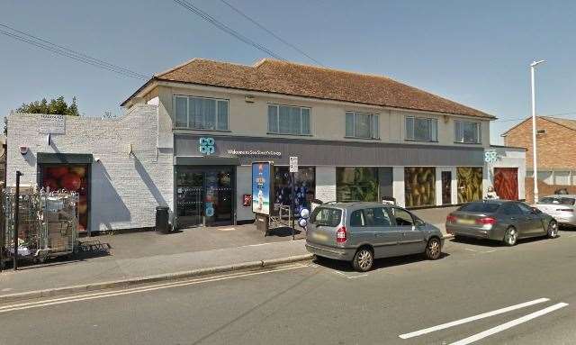 The attack took place at the Co-op in Sea Street, Herne Bay. Picture: Google (14132967)