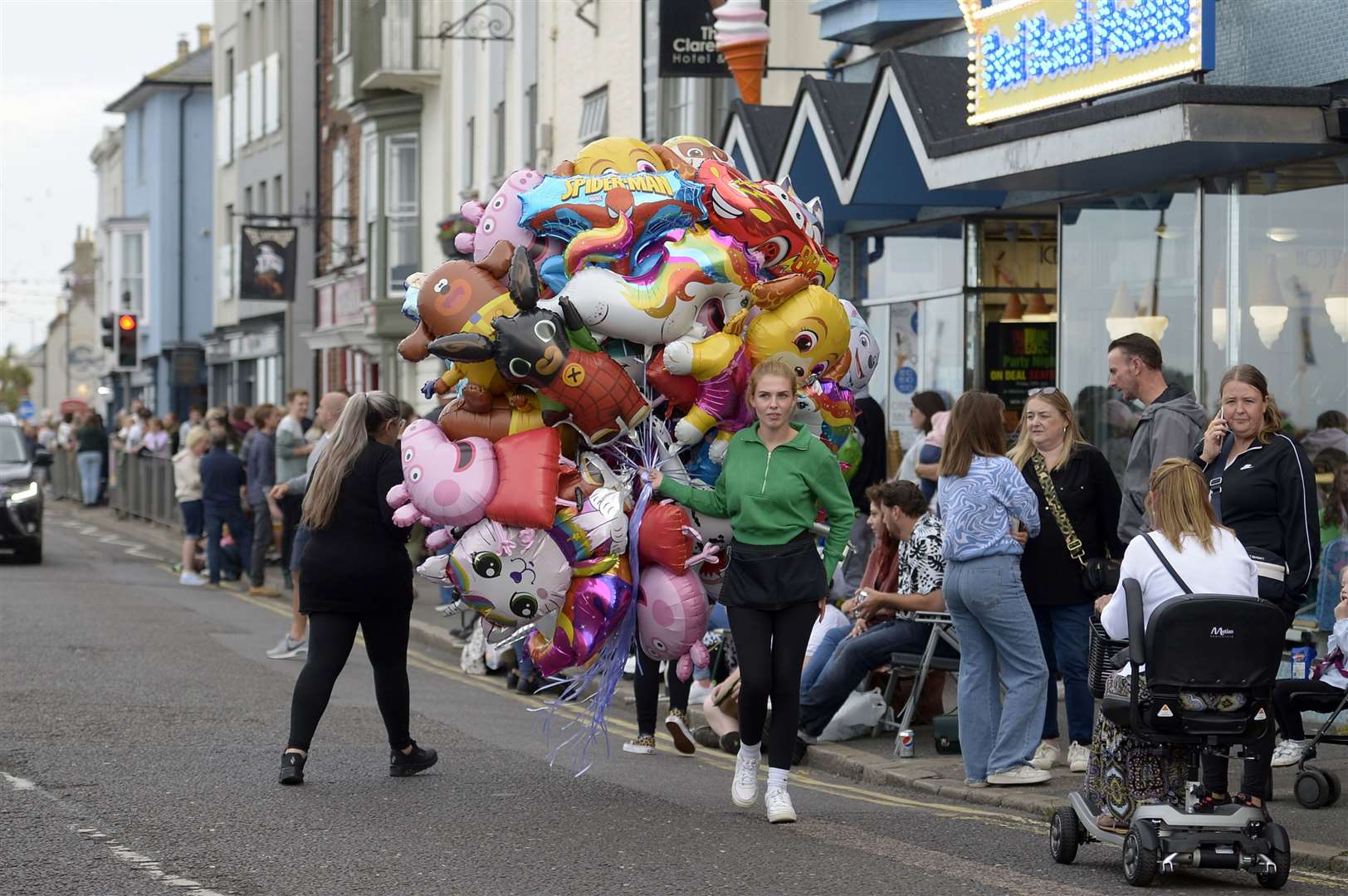 Including balloons...Picture: Barry Goodwin