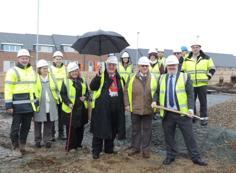 Building begins on first new council homes for 40 years