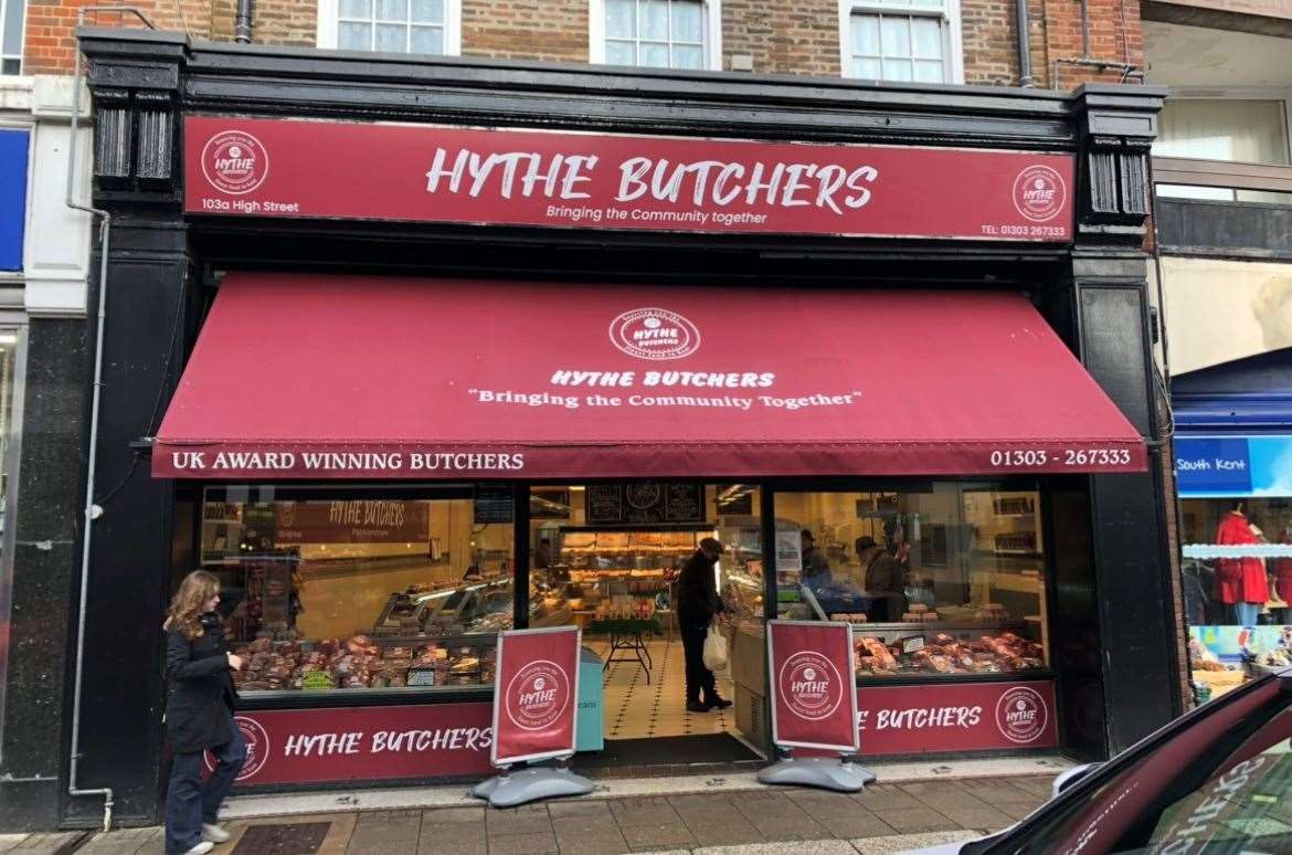 Hythe Butchers has also opened