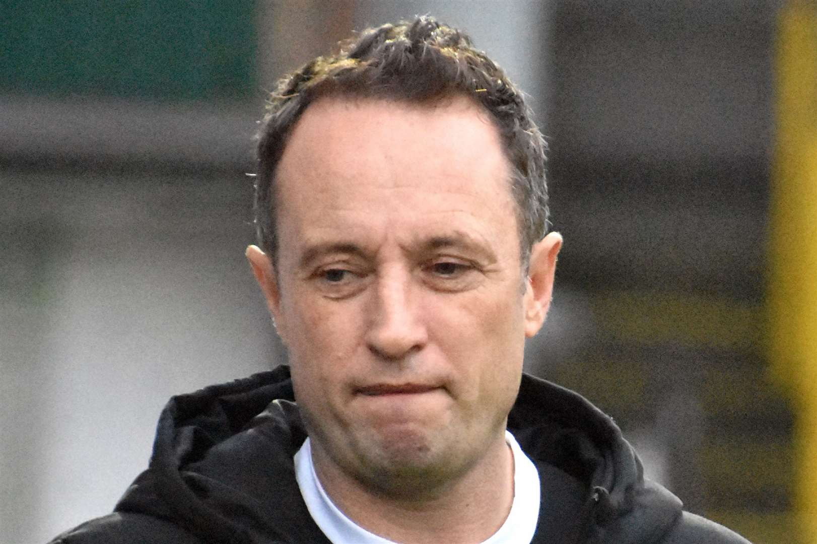 Dover boss Jake Leberl – saw his side unable to find a way through against second-bottom Havant & Waterlooville on Saturday despite the visitors finishing with 10 men. Picture: Randolph File