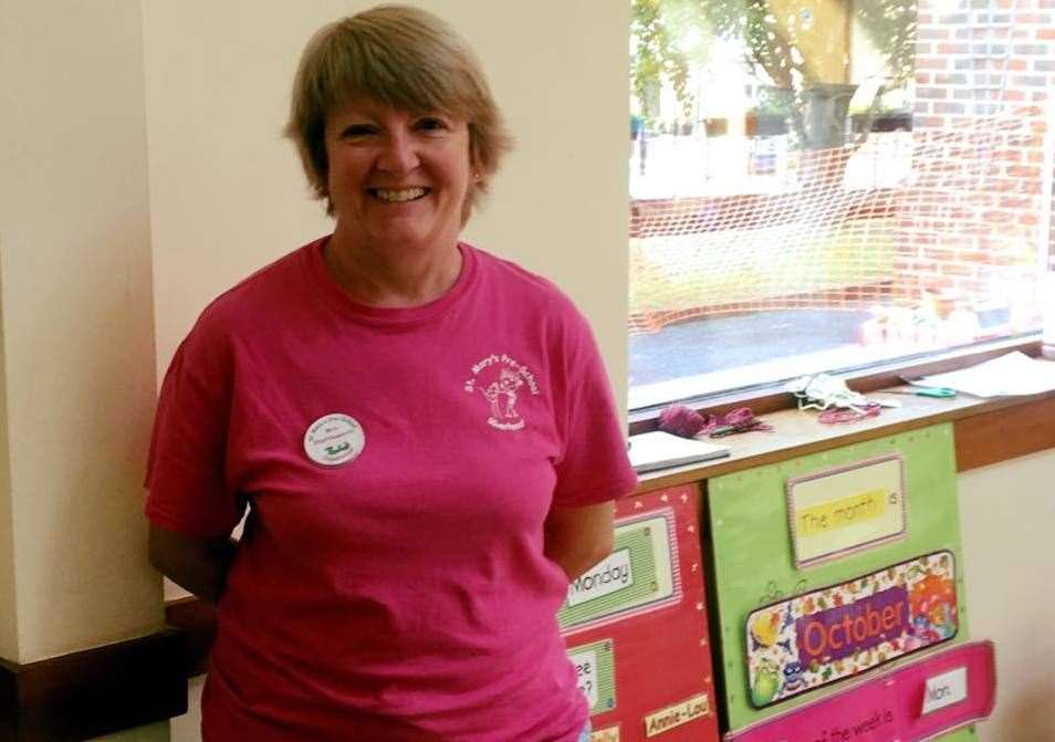 Sue Shuttleworth, supervisor at St Mary's Preschool