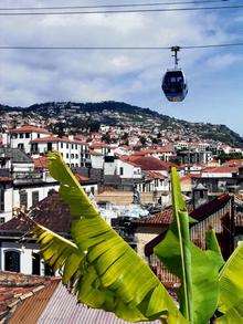 The cable car over Funchal