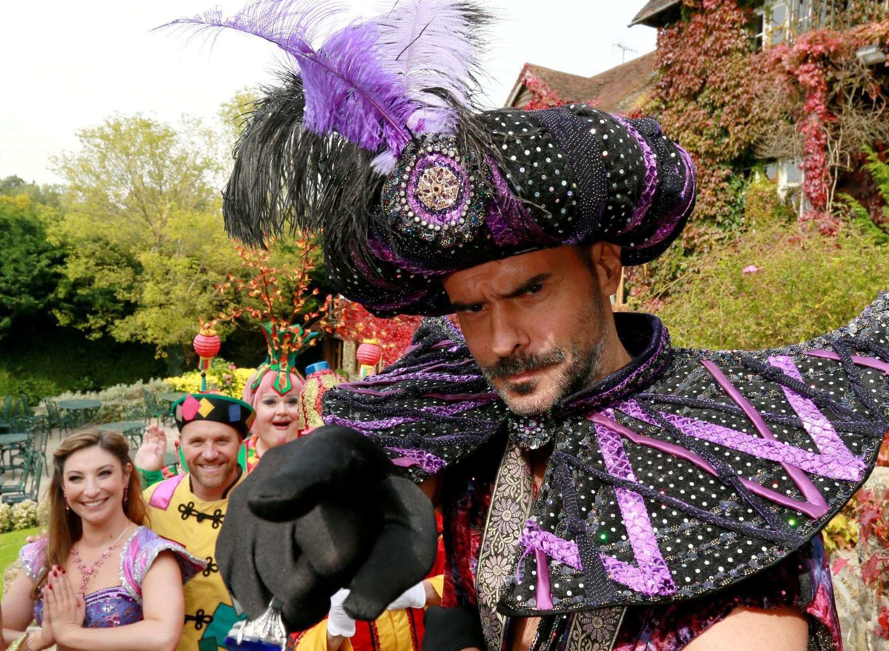 Michael Greco is playing Abanazar in panto in Tunbridge Wells Picture: Phil Lee