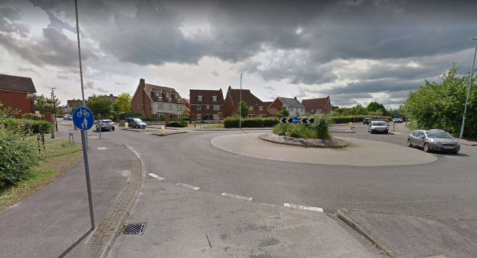The dispersal order is in place in Eden Village, Sittingbourne. Picture: Google