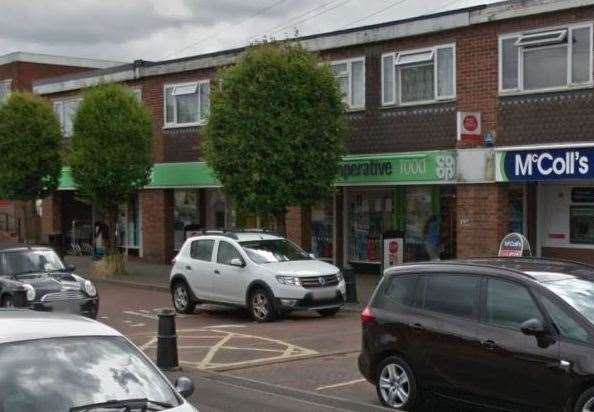 The old Co-op in Hever Road, West Kingsdown. Picture: Google