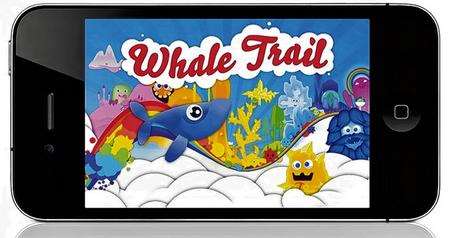 The Whale Trail app which inspired Gruff Rhys' song