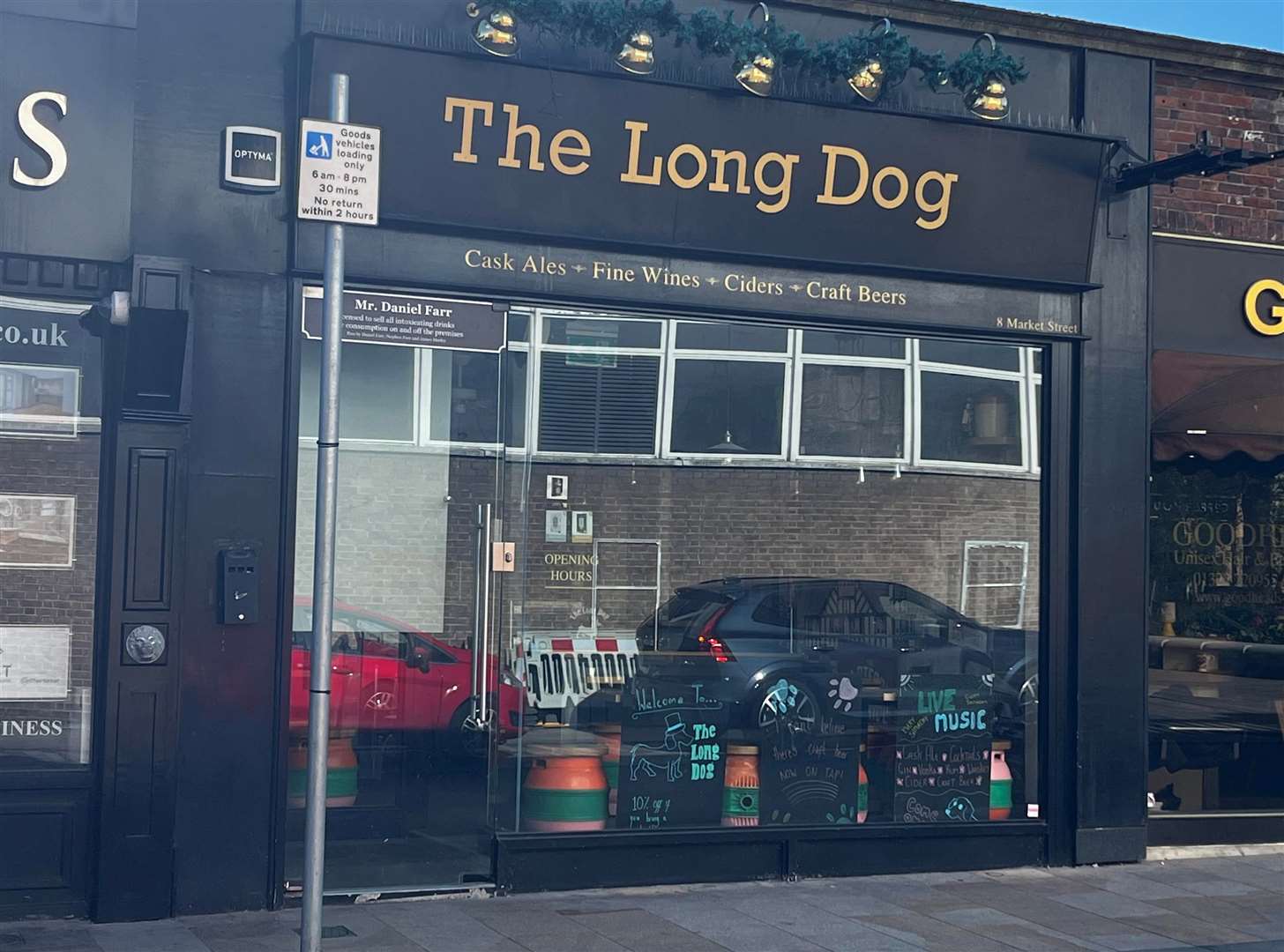 The Long Dog pub in Dartford has had its licence revoked