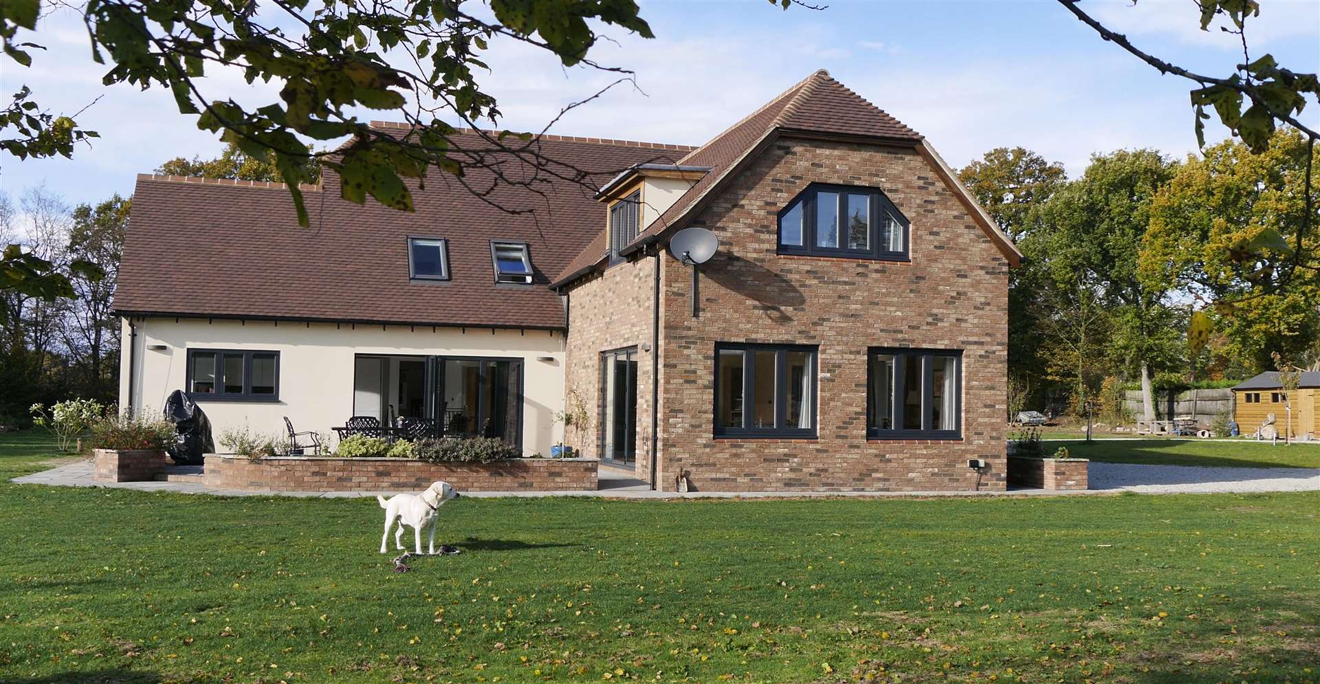Christine and Chris Hughes used exhibitor Potton to build this home at Smarden