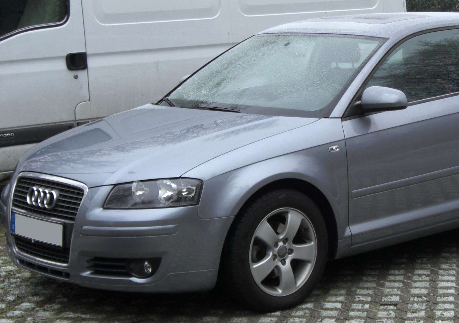 Two Audi A3s are used by council staff