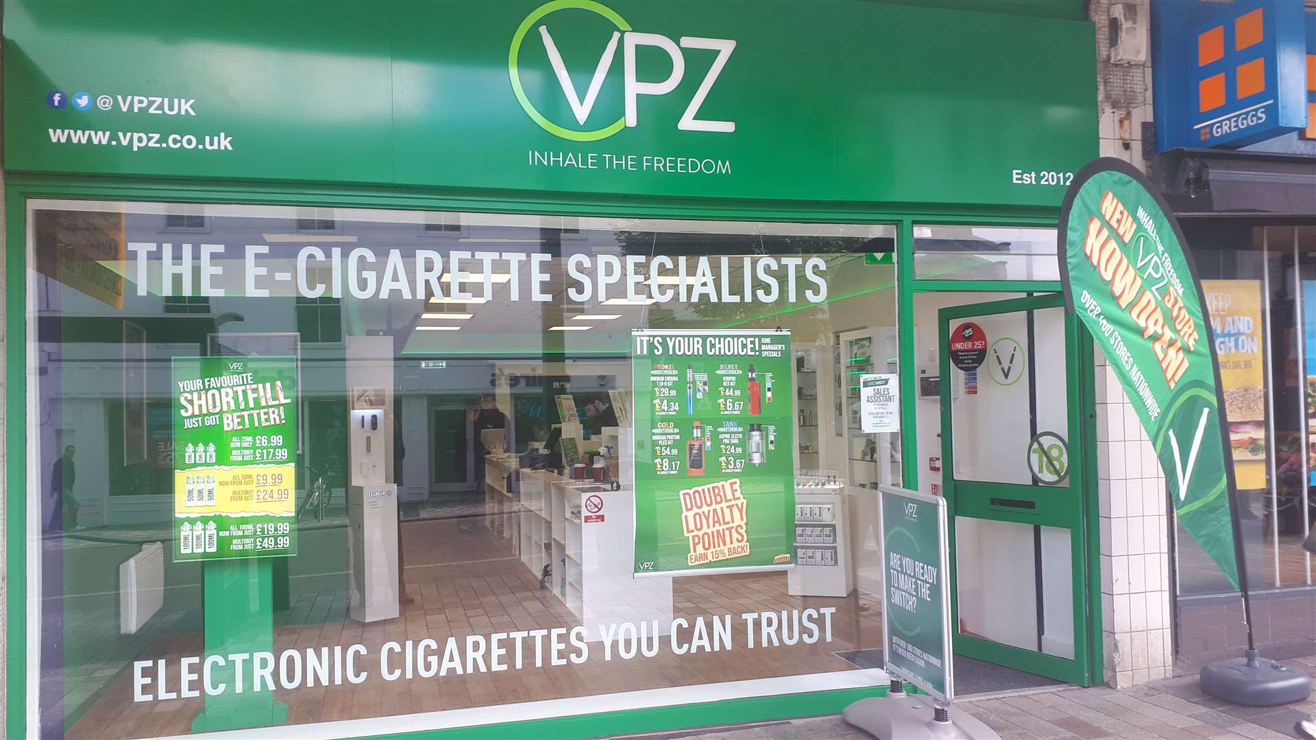 VPZ has opened in Maistone high street (12350586)