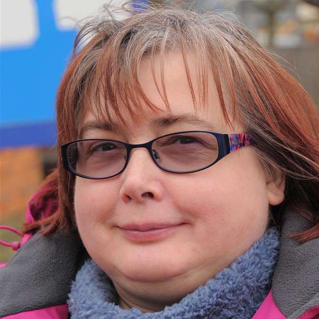 Disability campaigner Sue Groves