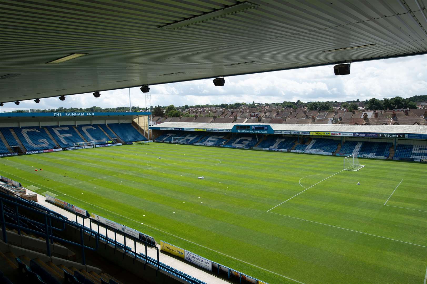 There have been no games at Priestfield since February