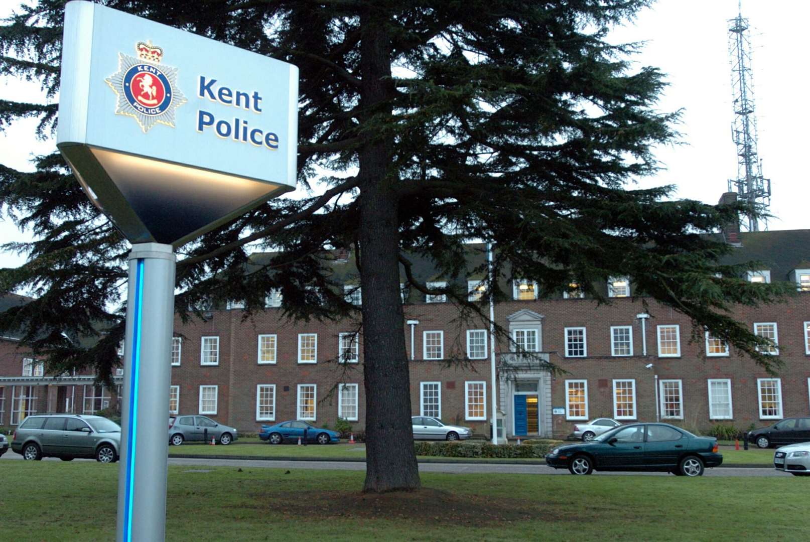 Kent Police Headquarters in Sutton Road